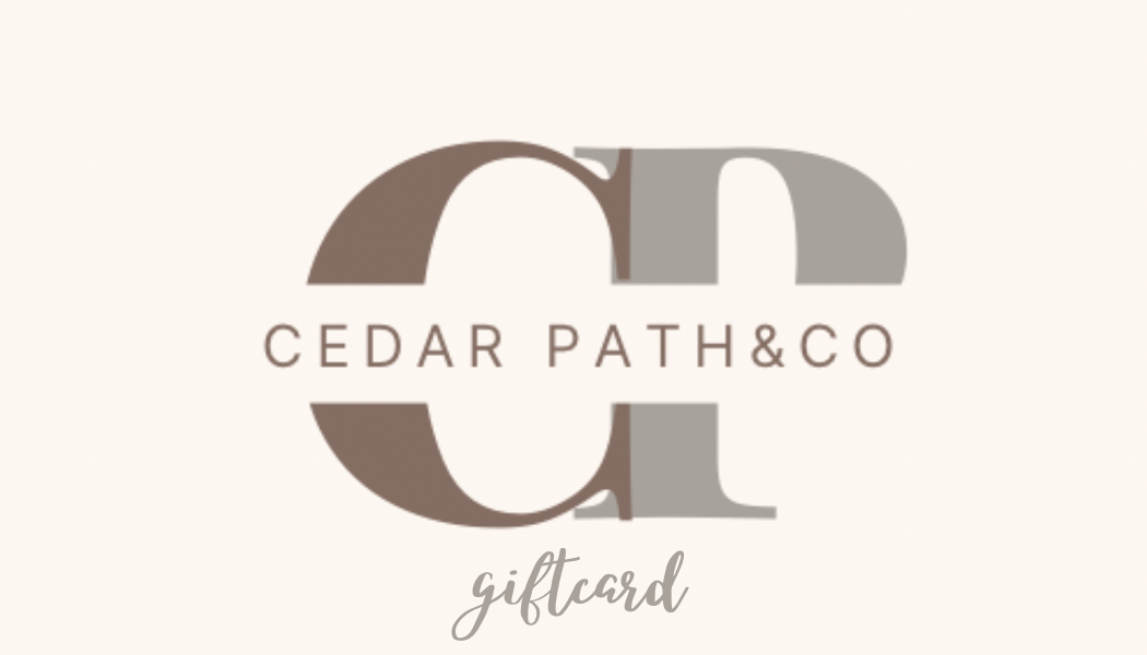 Cedar Path&co Giftcard